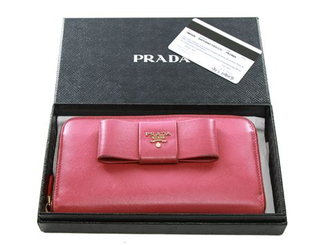 prada wallets on sale|authentic prada wallet.